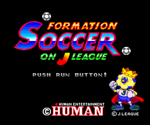 Formation Soccer - On J. League (Japan) Screenshot